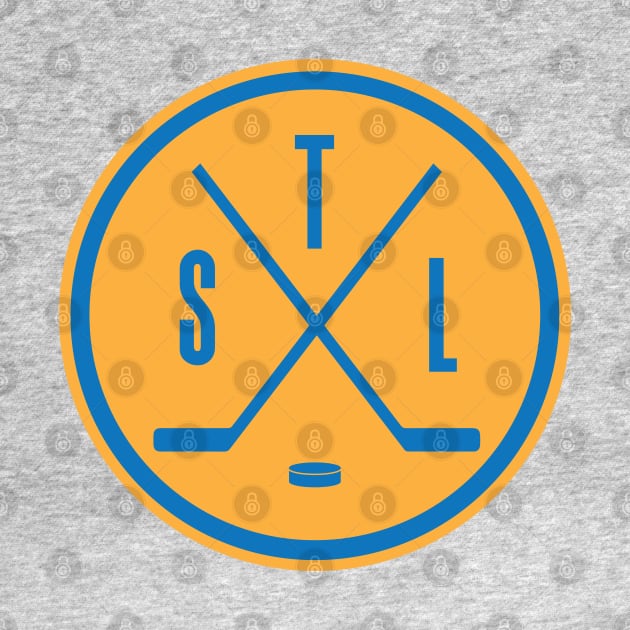 STL Hockey Yellow by Americo Creative